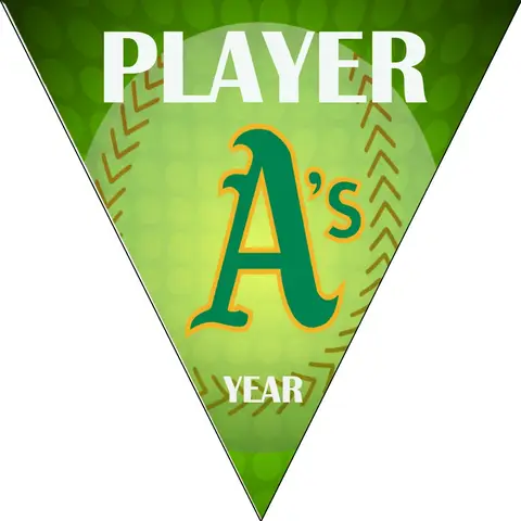 Oakland 4 Baseball Banner-baseball-banner-vector-free-images