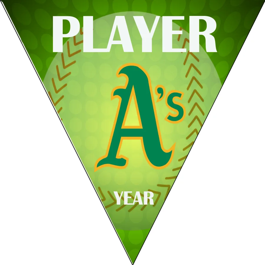 Oakland 4 Baseball Banner-baseball-banner-vector-free-images