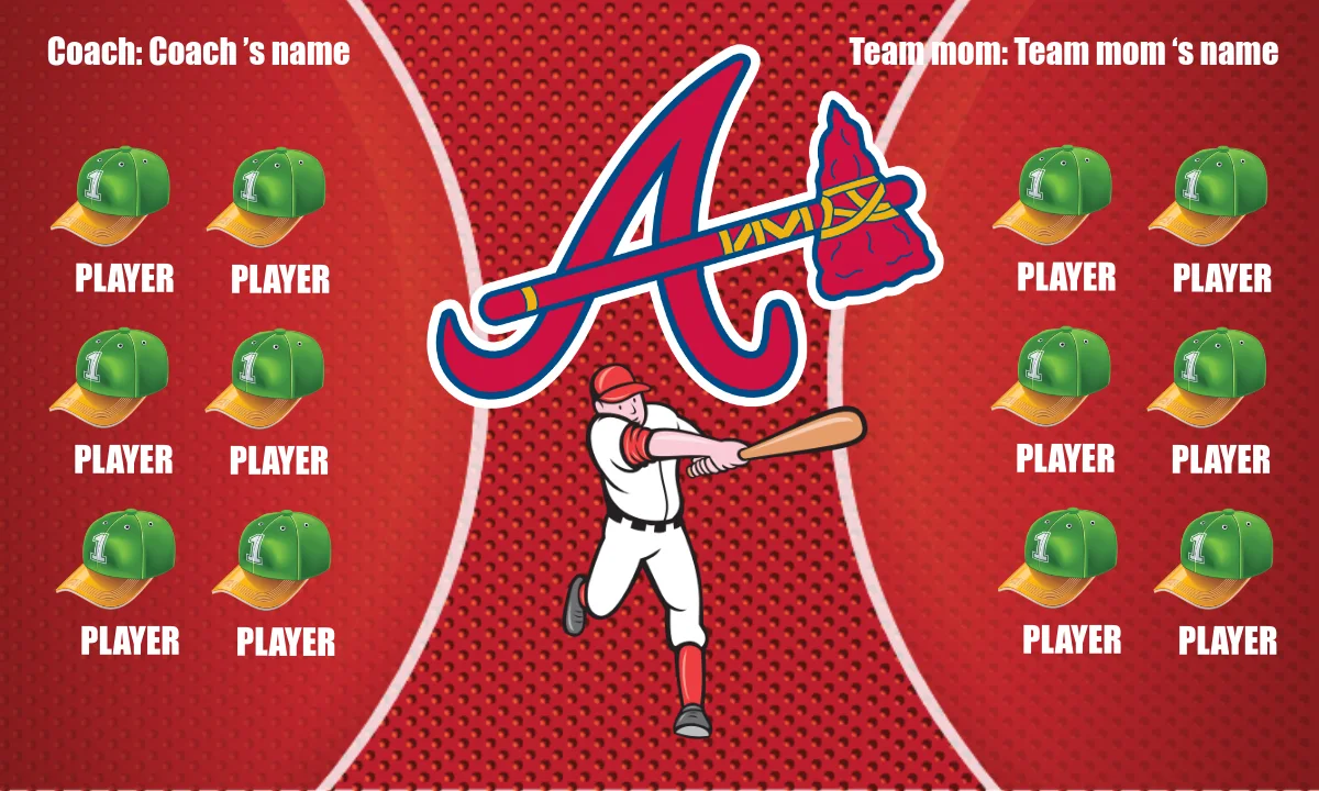 Braves Baseball Banner-baseball-team-banner-ideas-images