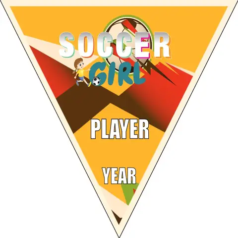 Girl Soccer Soccer Banner-soccer-banner-printing-picture