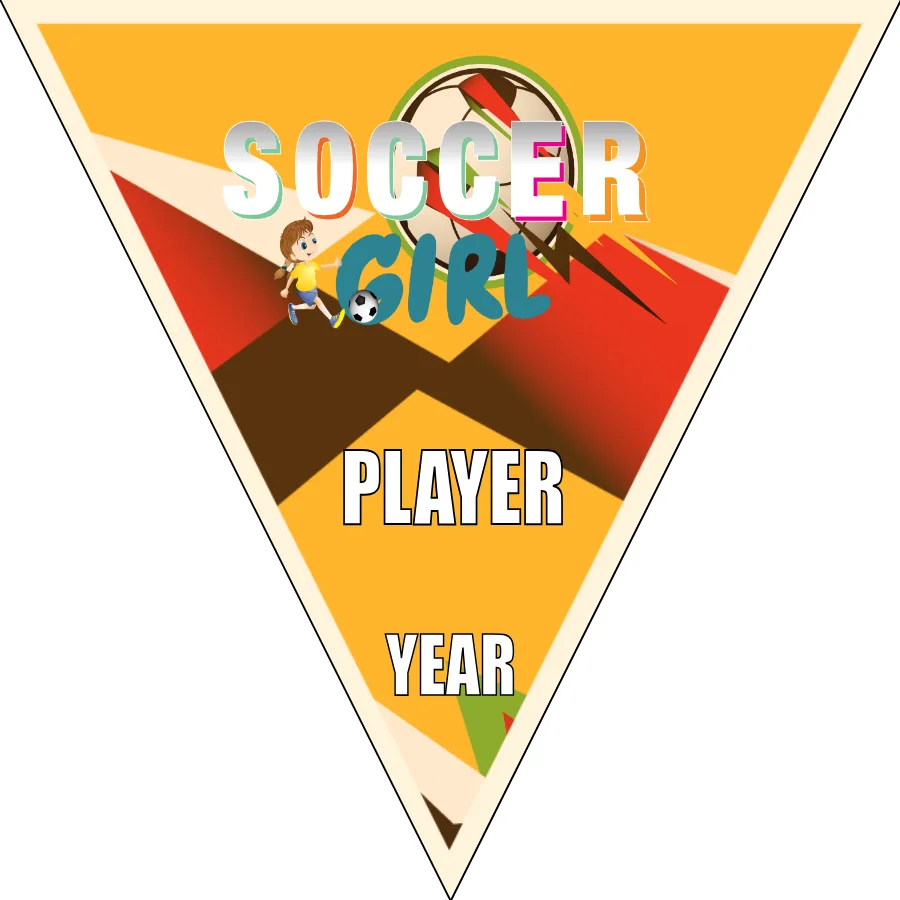Girl Soccer Soccer Banner-soccer-banner-printing-picture
