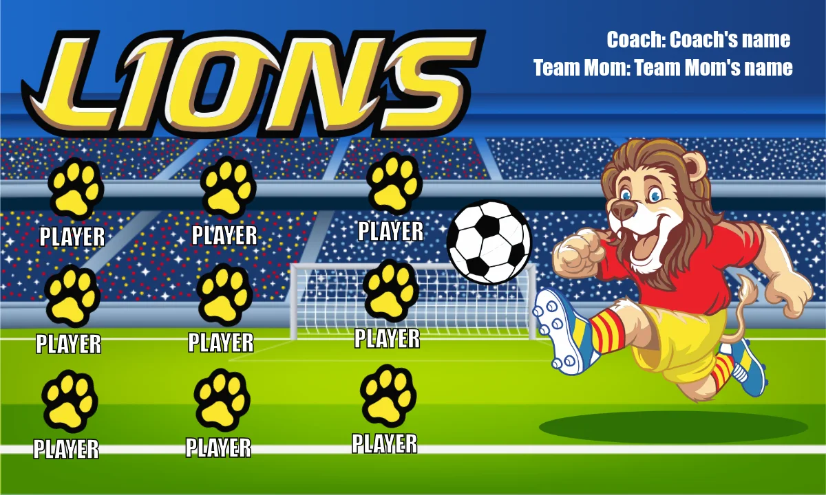 Lions Soccer Banner-soccer-banner-gallery-picture