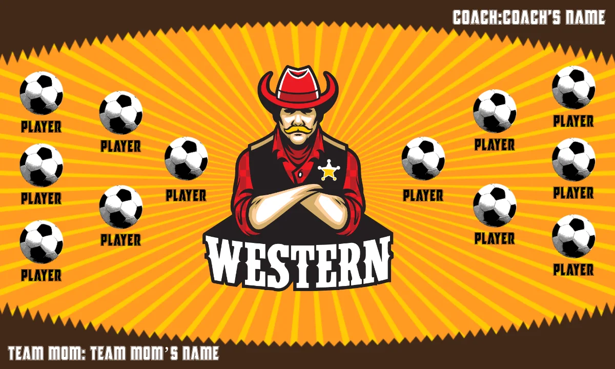 Western Soccer Banner,-soccer-team-banner-ideas-picture