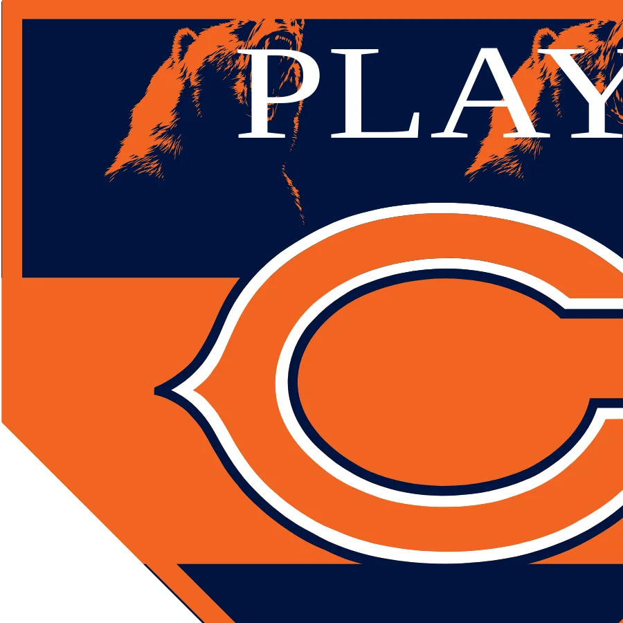 Chicago Bears Football Banner