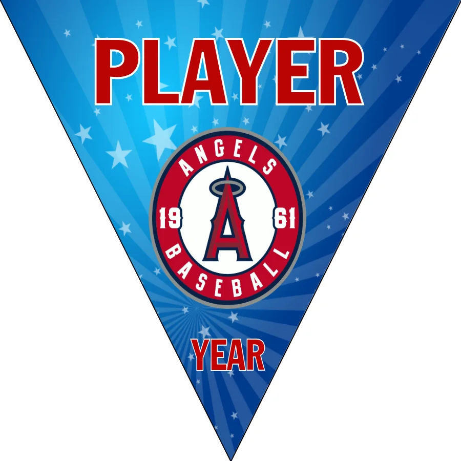 Angels Los Angeles 3 Baseball Banner-baseball-team-banner-ideas-images