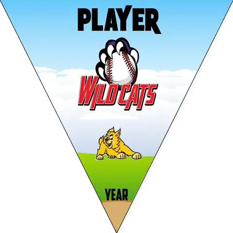 Wild Cats 2 Softball Banner-softball-banner-quotes-picture