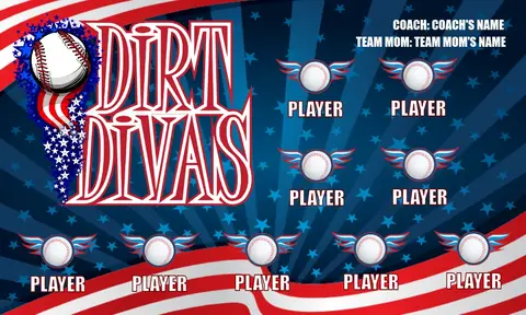 Devil Rays 3 Softball Banner