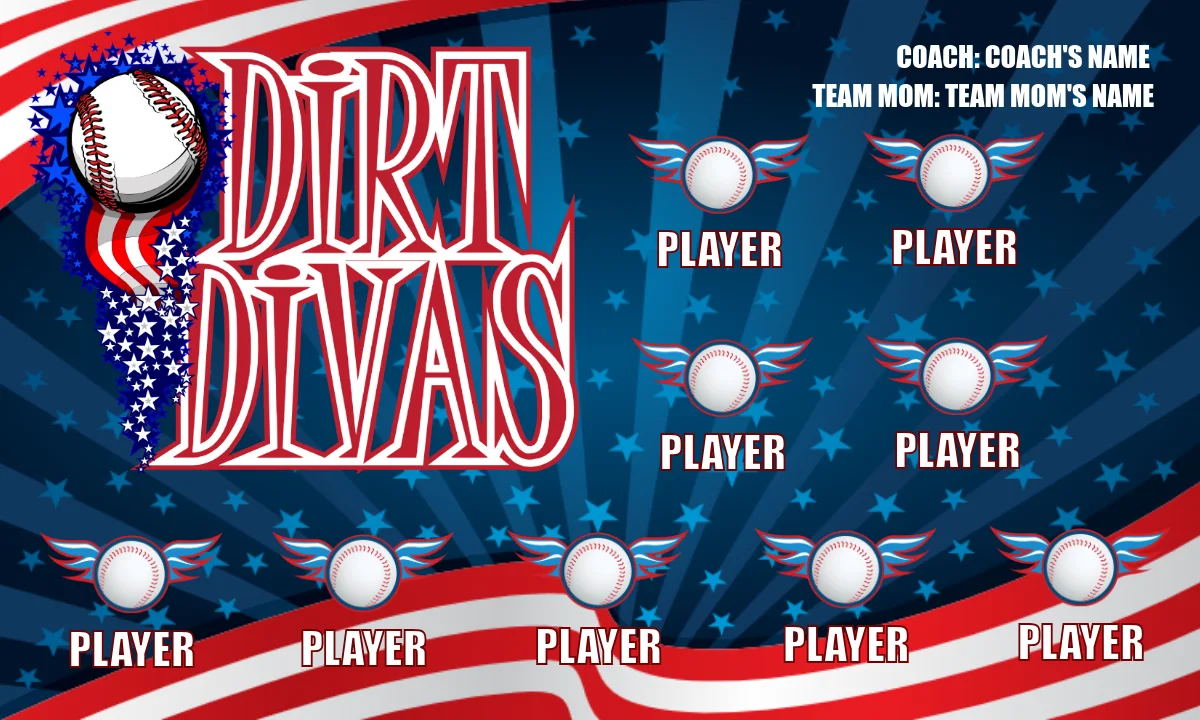 Devil Rays 3 Softball Banner