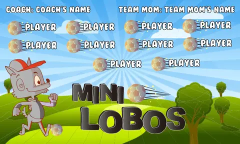Lobos Mini Soccer Banner-soccer-team-banner-ideas-picture