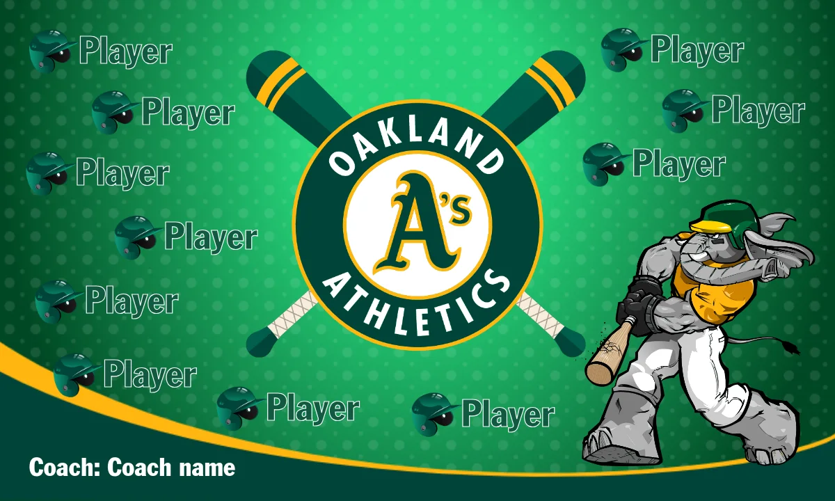 Oakland Baseball Banner-softball-team-banner-templates-picture