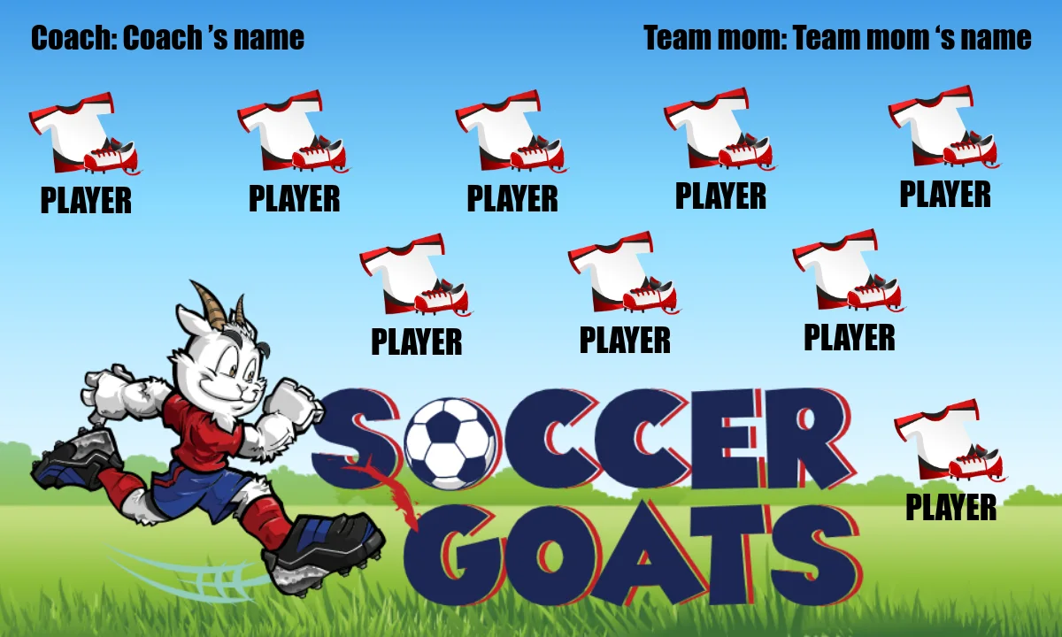 Goats Soccer Banner,-soccer-banners-ideas-picture