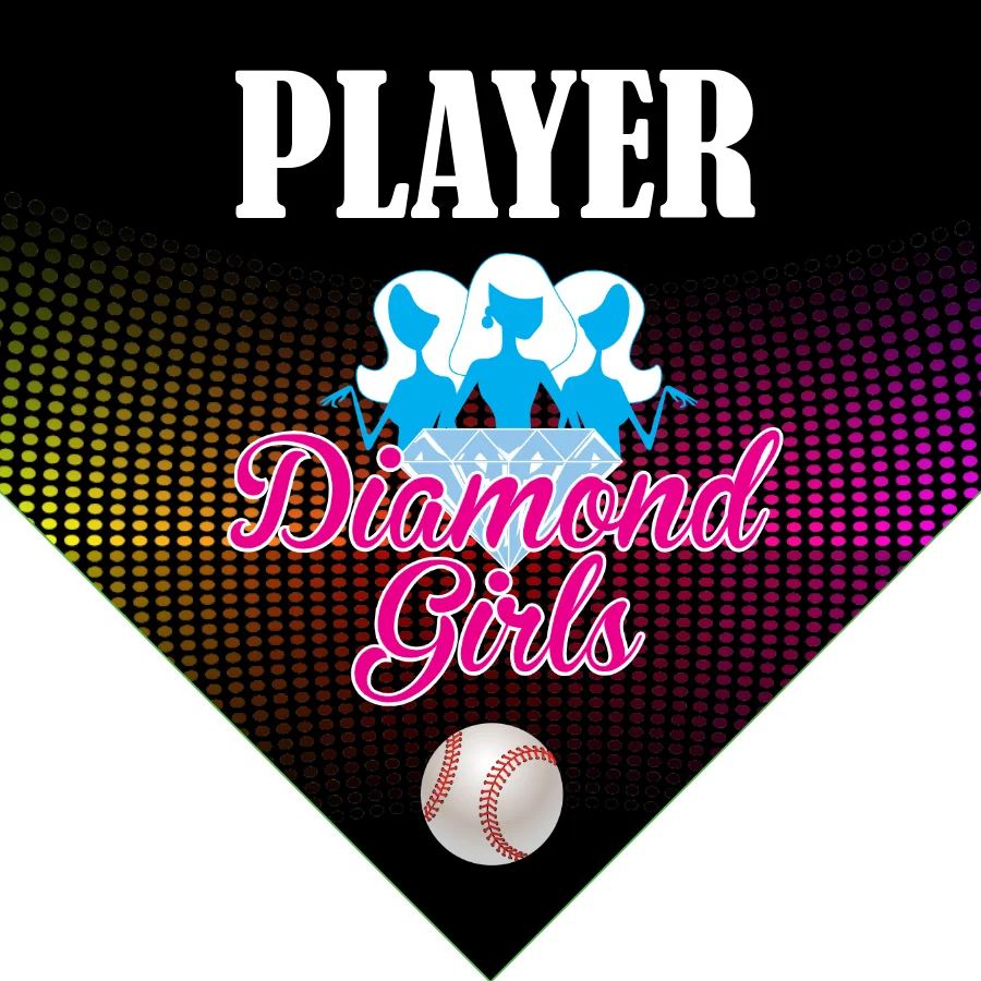Diamond Girls 1 Softball Banner-softball-team-banner-ideas-images