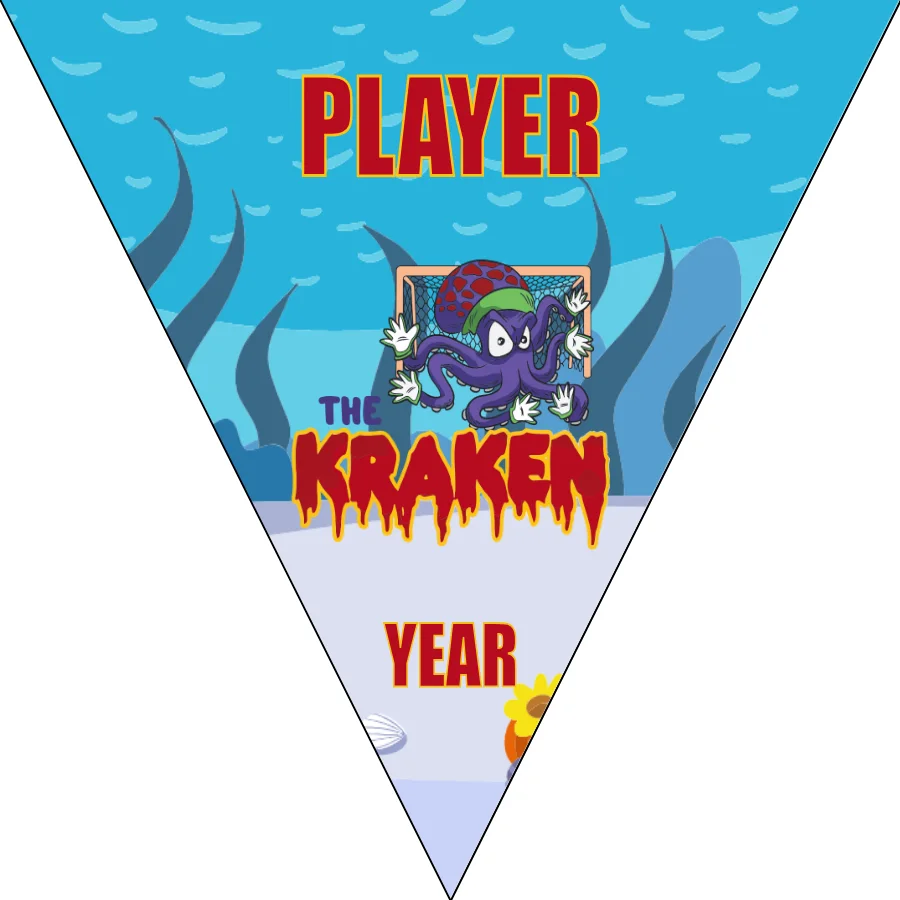 The Kraken Soccer Banner-soccer-themed-birthday-banners-picture