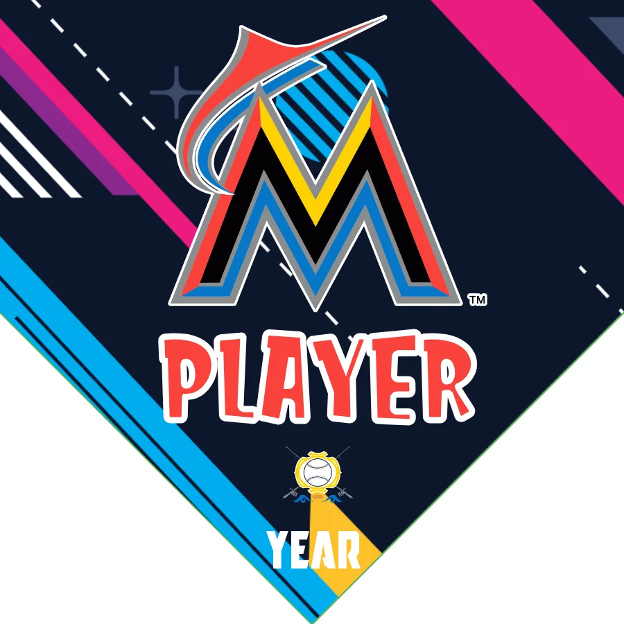 Miami Marlins 2 Baseball Banner-baseball-team-banner-images