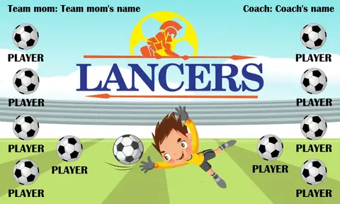Lancers Soccer Banner-banner-soccer-image