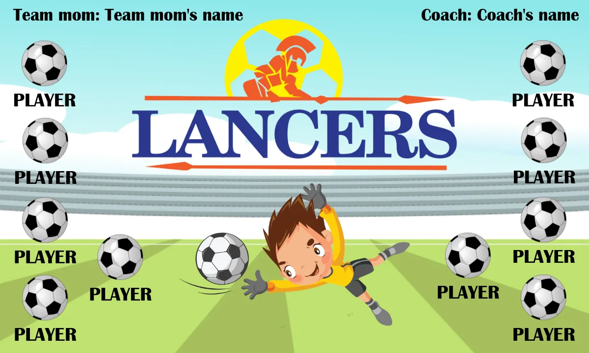 Lancers Soccer Banner-banner-soccer-image