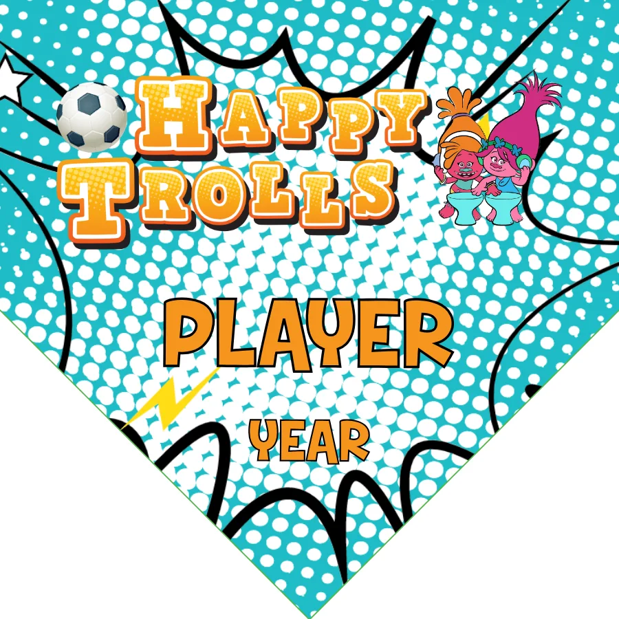 Happy Trolls 2 Soccer Banner-soccer-themed-banner-picture