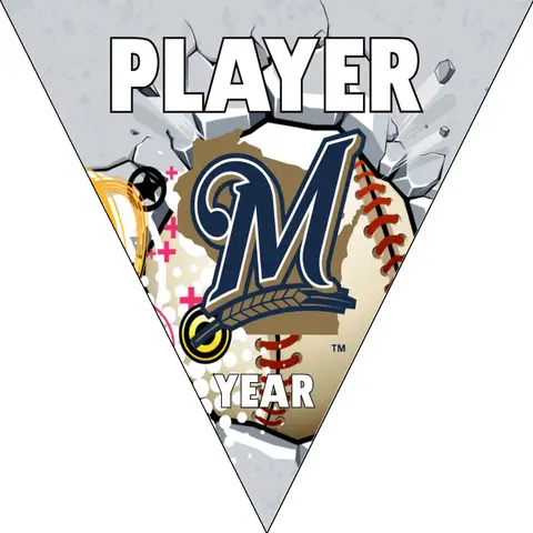 Milwaukee Brewers 2 Baseball Banner-baseball-banner-dimensions-images