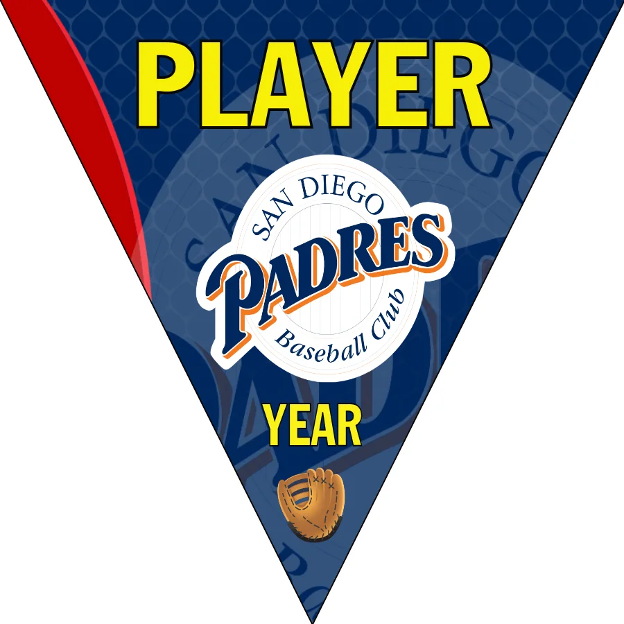 Padres 2 Baseball Banner-baseball-banners-signs-images