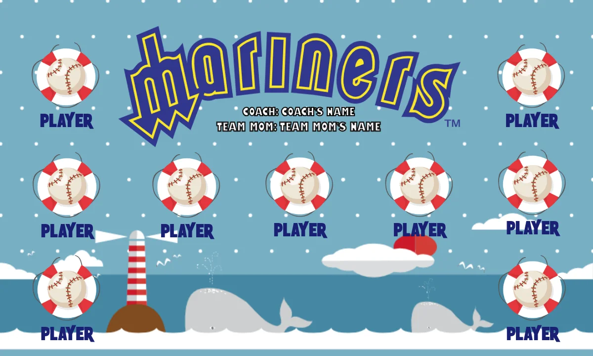 Mariners Baseball Banner-baseball-banner-sayings-images