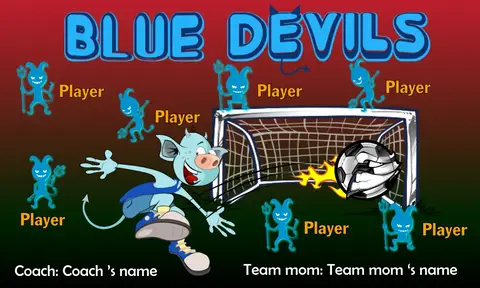 Devils Blue Soccer Bannersoccer-banners-santa-ana-ca