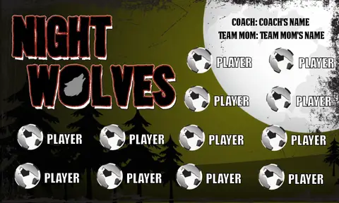 Night Wolves 2 Soccer Banner-soccer-banner-flags