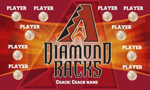 Diamond Black 1 Baseball Banner-softball-birthday-banner-picture
