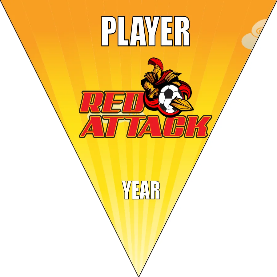 Red Attack Soccer Banner-soccer-banners-picture