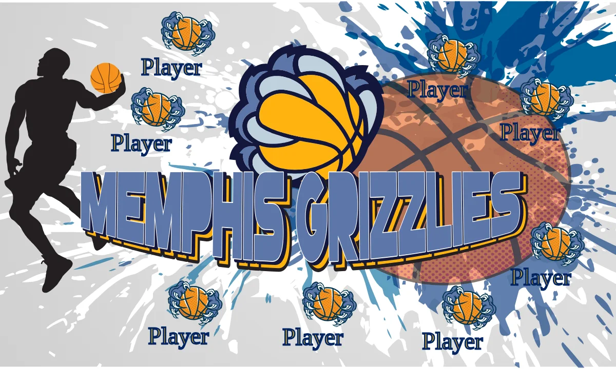 Memphis Grizzlies 2 Basketball Banner 1 michigan basketball banner taken down images