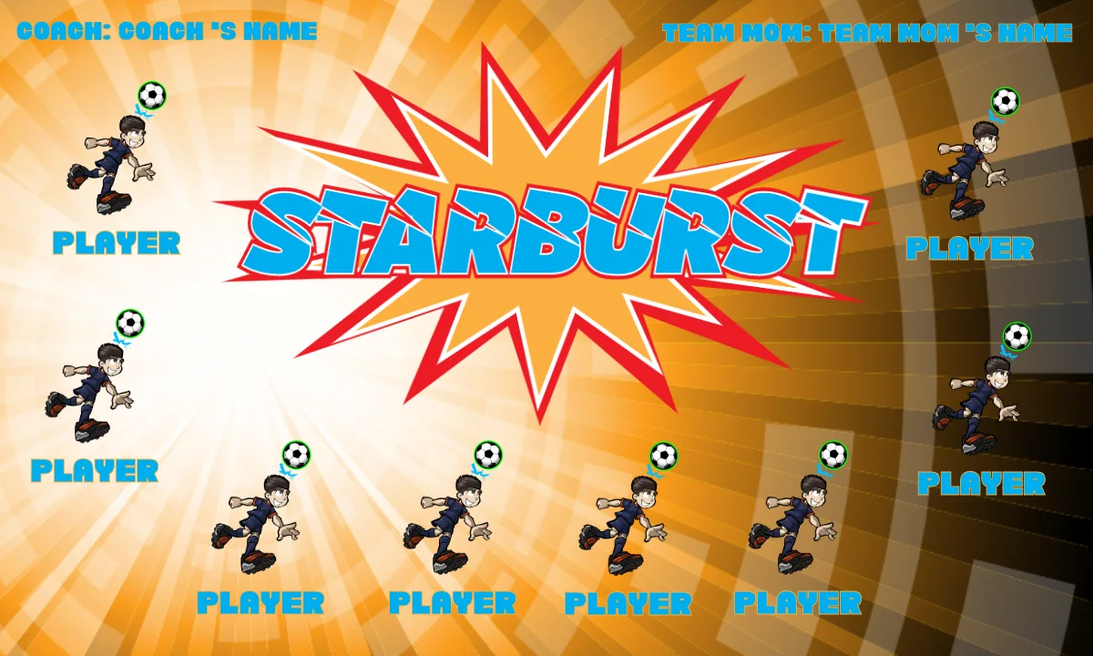Starbuckst Soccer Banner-soccer-banners-online-picture