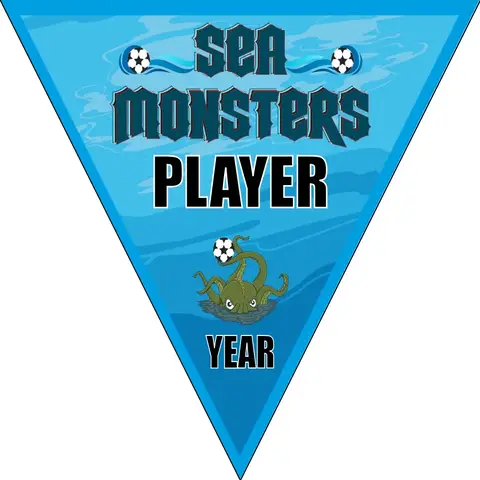Sea Monsters 2 Soccer Banner-soccer-banner-stand-picture