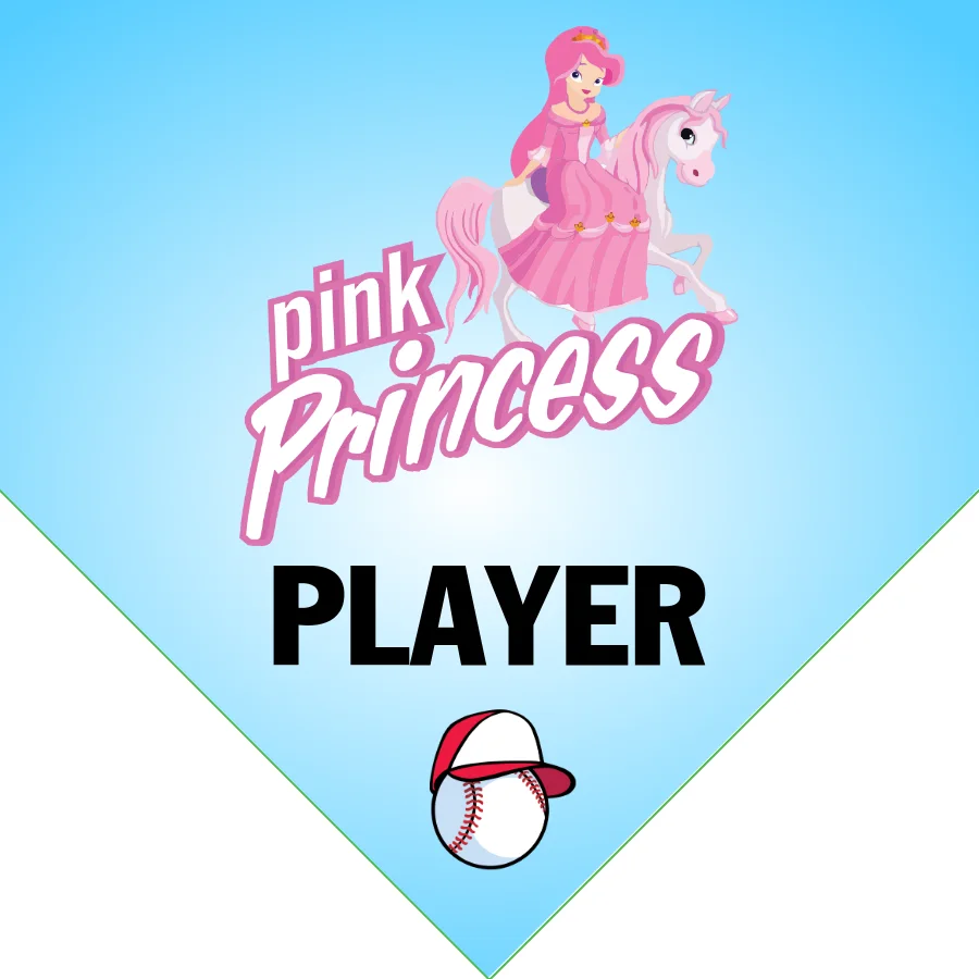 PinkPrincessess1 Softball Banner-handmade-softball-banners-images