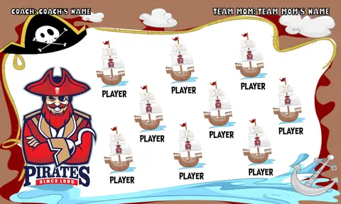 Pirates Softball Banner-youth-softball-banners-images