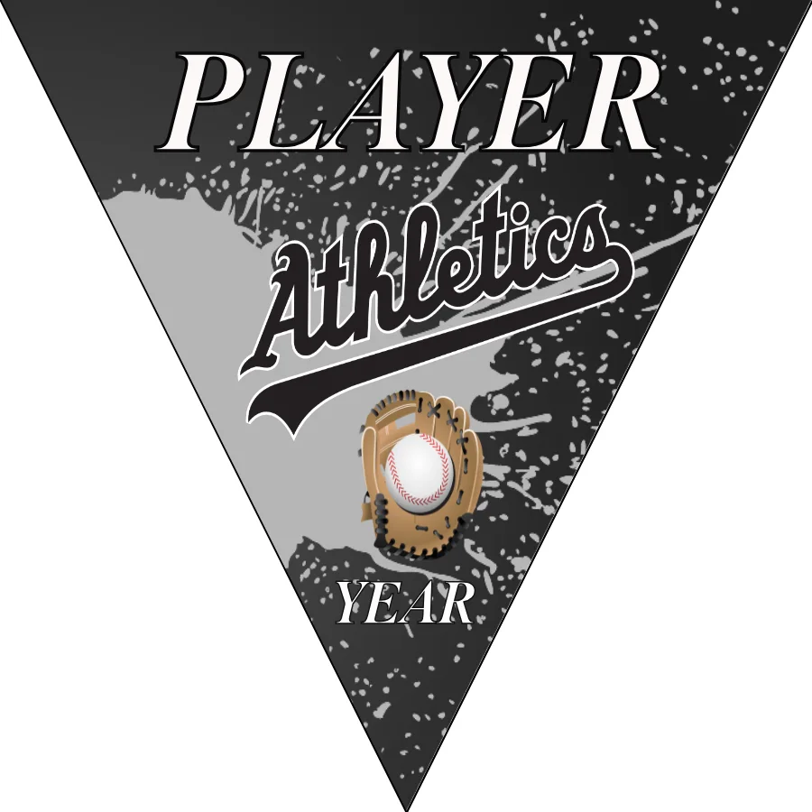 Athletics Baseball Banner-modern-baseball-wall-banner-images