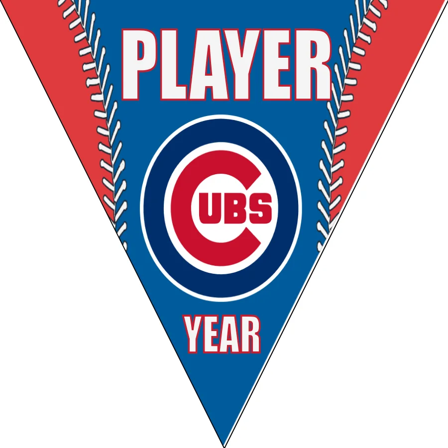 Cubs 1 Baseball Banner
