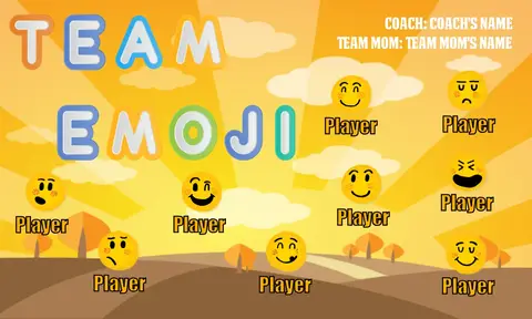 Team Emoji Soccer Banner-soccer-banner-flags