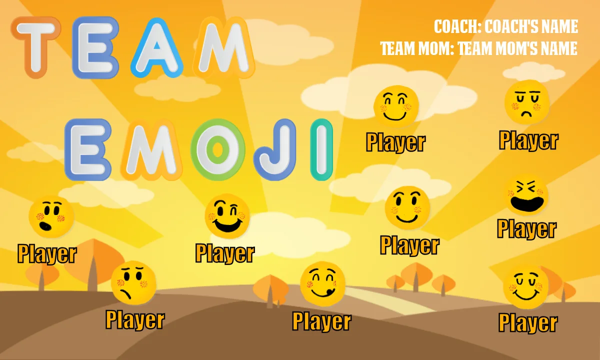 Team Emoji Soccer Banner-soccer-banner-flags