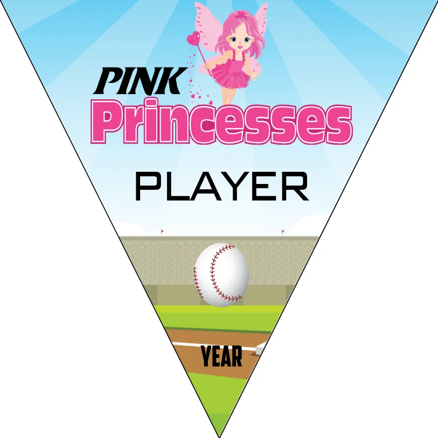 PinkPrincessess Softball Banner-homemade-softball-banners-picture