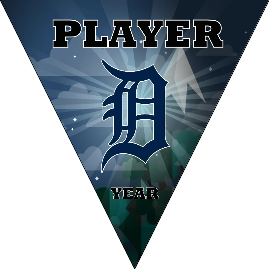 Detroit 2 Baseball Banner-baseball-banner-for-baby-shower-images