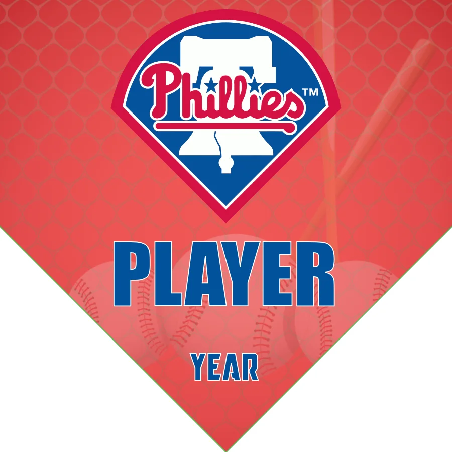 Phillies 3 Baseball Banner-youth-baseball-team-banners-images