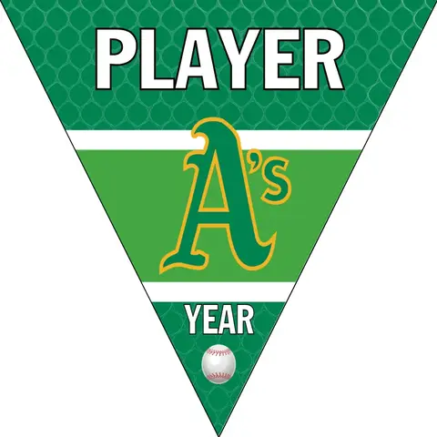 Oakland 3 Baseball Banner-airbrushed-baseball-banners-images
