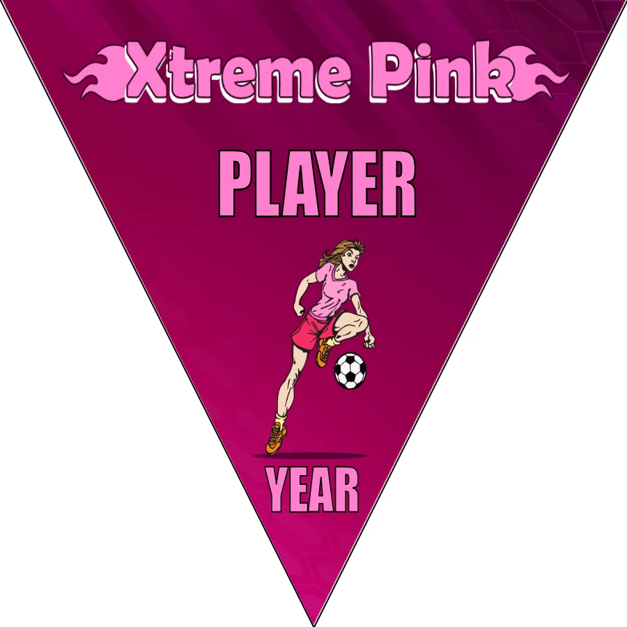 Xtreme Pink Soccer Banner-youth-soccer-banners-picture
