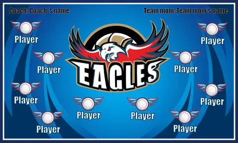 Eagles Softball Banner