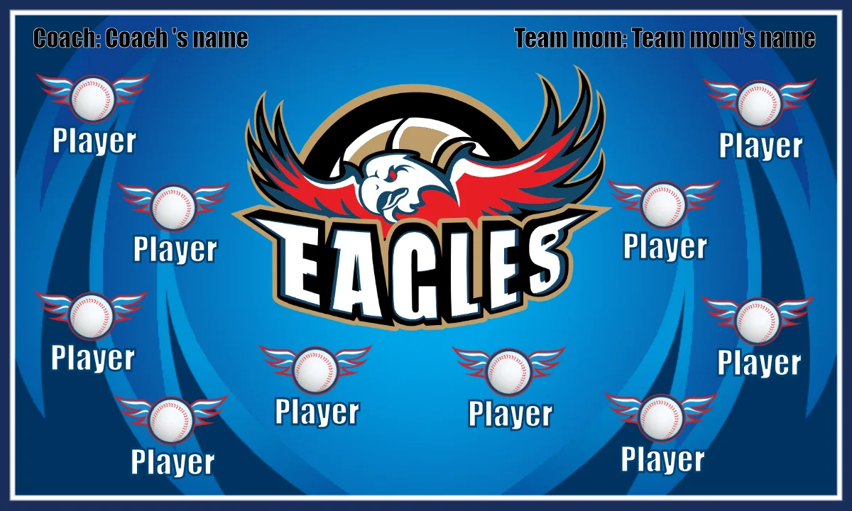Eagles Softball Banner