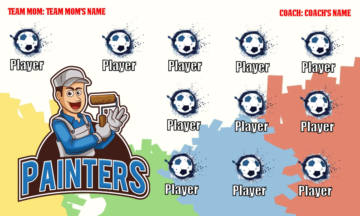 Painters Soccer Banner-soccer-banner-images
