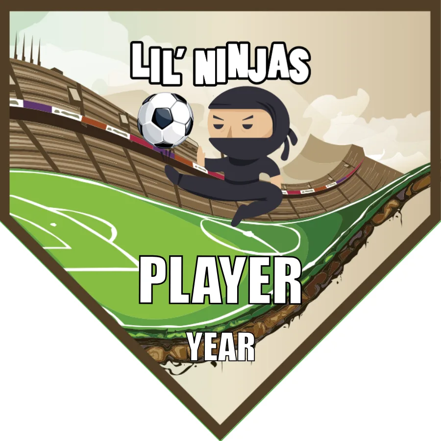 LIL NINJAS Soccer Banner-easy-soccer-banners-picture