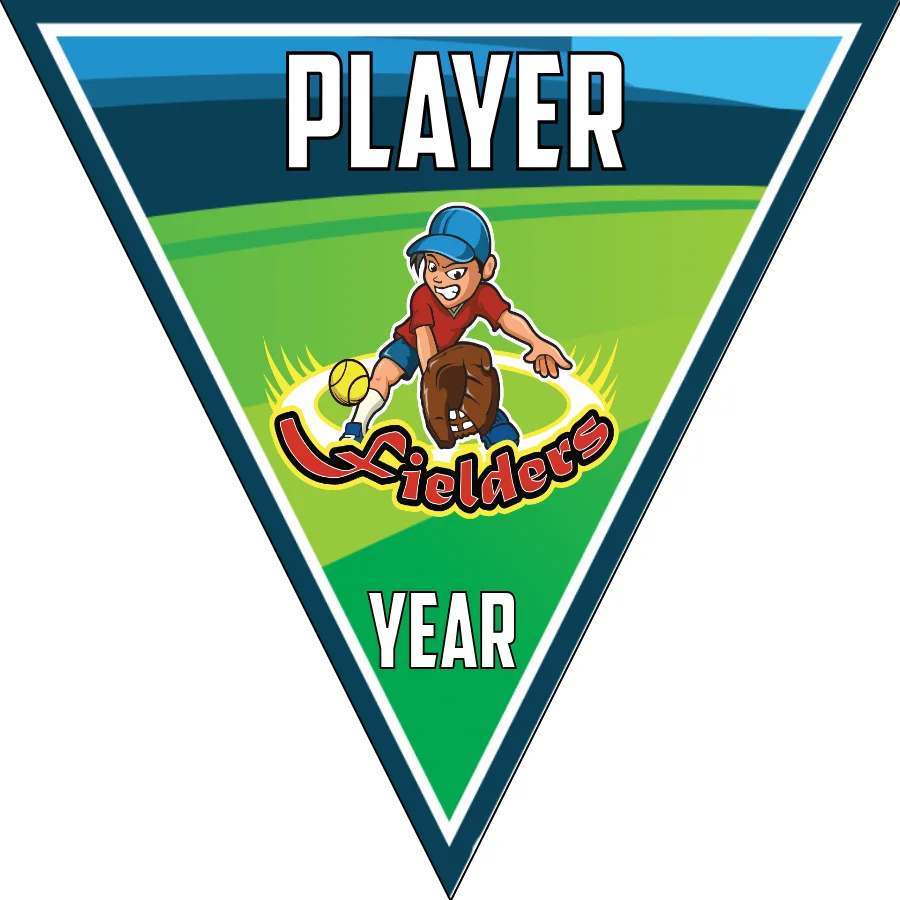 Fielders-green-white-triangle-softball-team-banner-ideas-picture