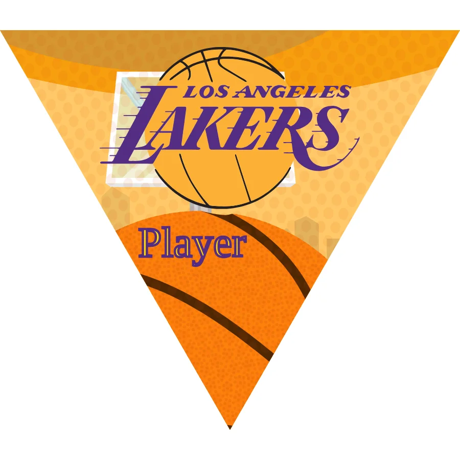 Los Angeles Lakers Basketball Banner 1 basketball team banner images