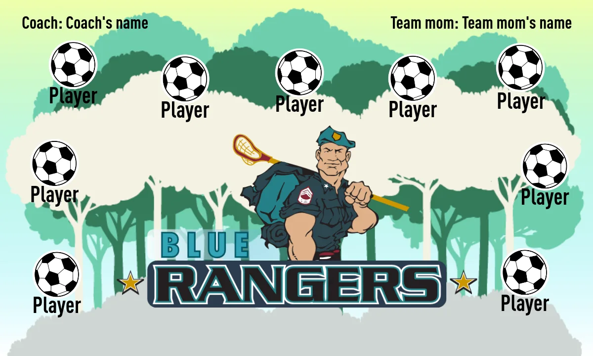 Blue Rangers Soccer Banner-soccer-banner-orange-county-picture