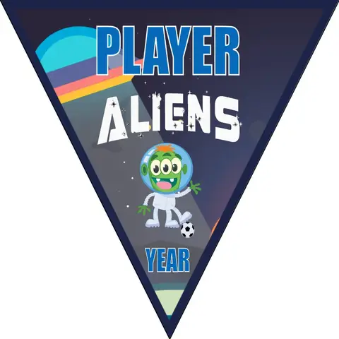 Aliens Soccer Banner-soccer-party-banner-picture